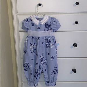 Heartstrings Floral Romper